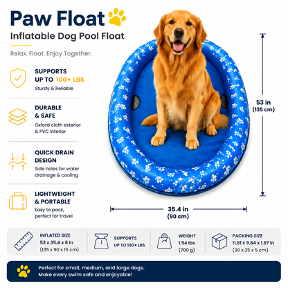 Paw Float - Pool Lounger